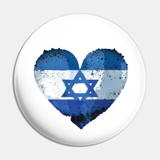 flag of israel Pin