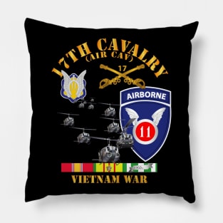 17th Cavalry (Air CAv) - 11th Airborne Division w SVC Pillow