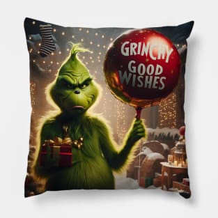 Spread Cheer with Festive Cartoon Designs: Merry Christmas Art, Whimsical Characters, and Holiday Joy Pillow