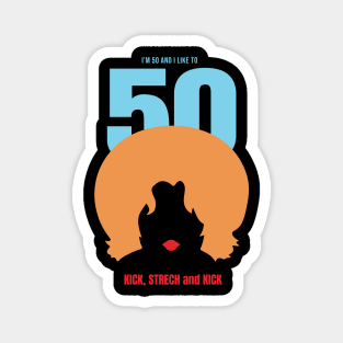 Sally Omalley 50 Magnet