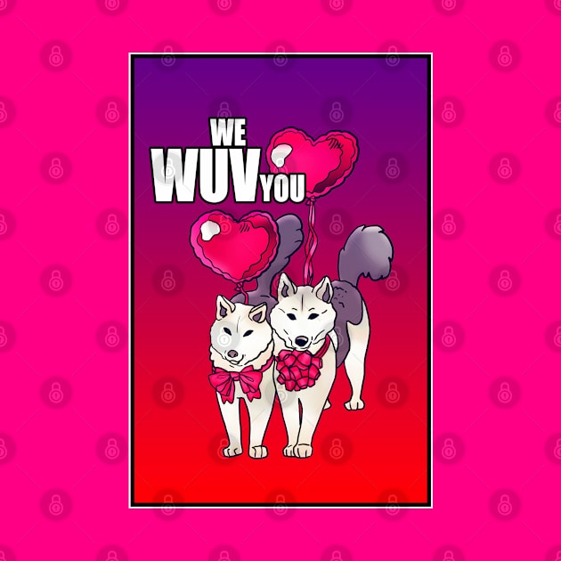 WE WUV YOU DOGGOS CARD PLUS by Angsty-angst