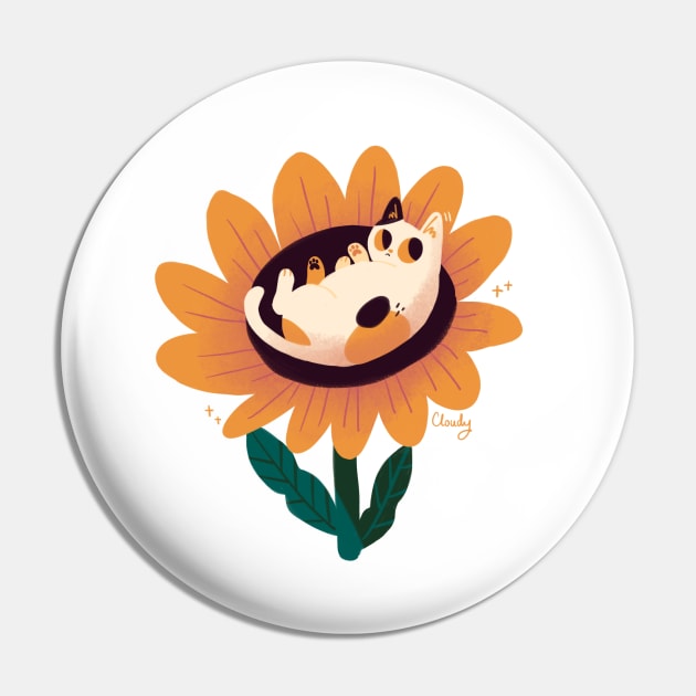 Flowercat II Pin by hellocloudy