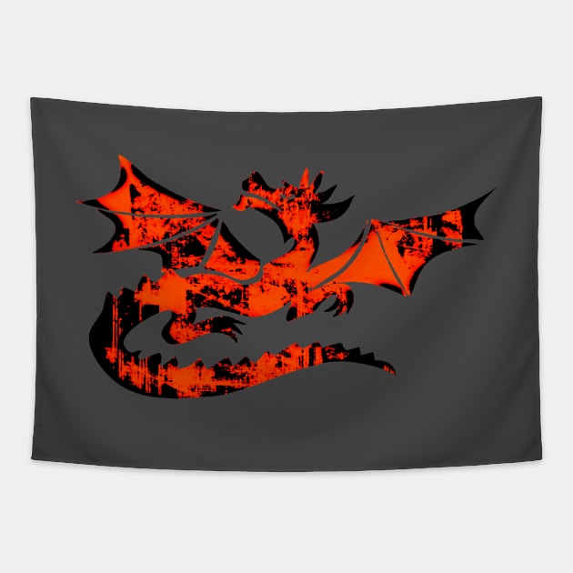 Lava Dragon Tapestry by CANJ72