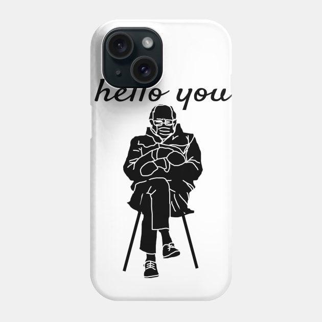 hello you cool funny design Phone Case by summerDesigns