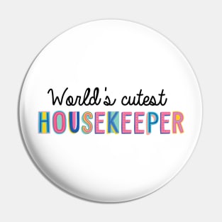 Housekeeper Gifts | World's cutest Housekeeper Pin