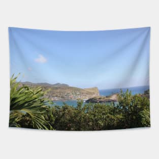 Scenic Caribbean Island Saint Lucia Tapestry