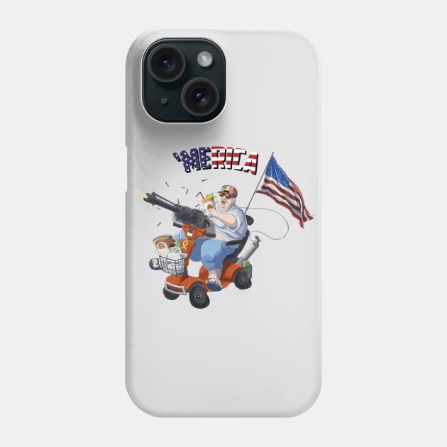 Merica! Phone Case by sketchfiles