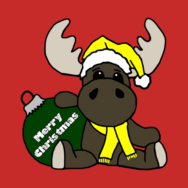Christmas Moose by imphavok