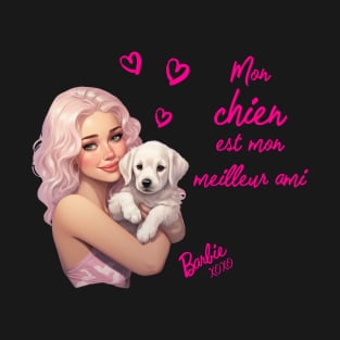 Mon chien est mon meilleur ami - Barbie T-Shirt