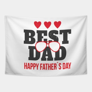 Best Dad Happy Father's Day Funny Gift Father's Day Tapestry