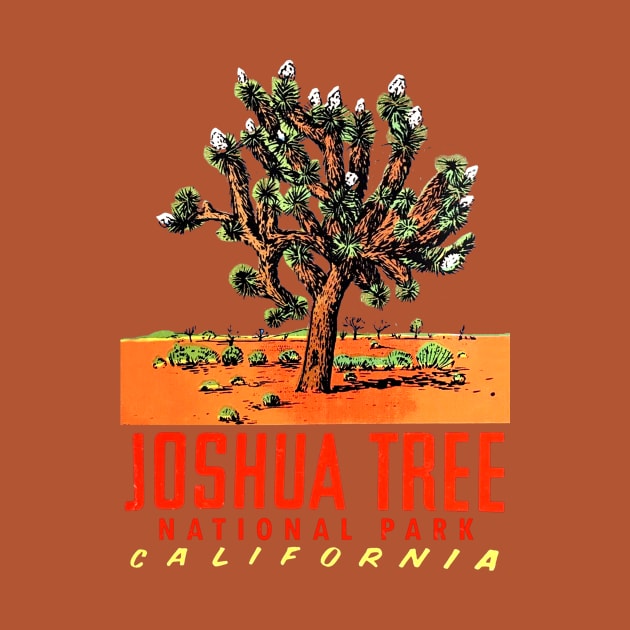 Joshua Tree National Park Vintage by Hilda74