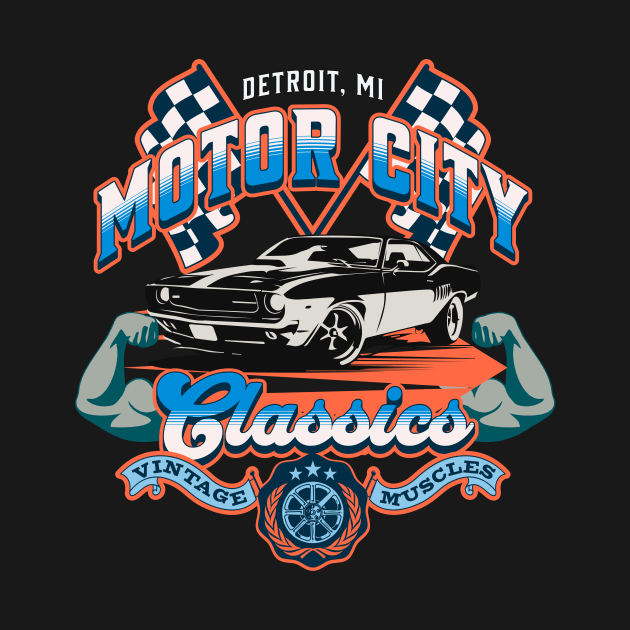 Motor City Classics by LarryNaderPhoto