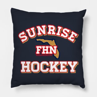 Sunrise Hockey 2 Pillow