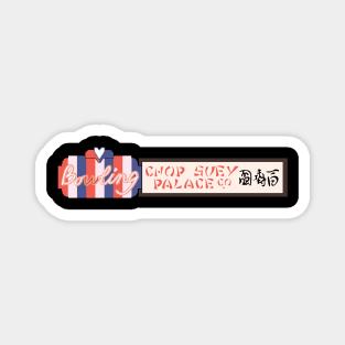 Bowling and Chop Suey Magnet