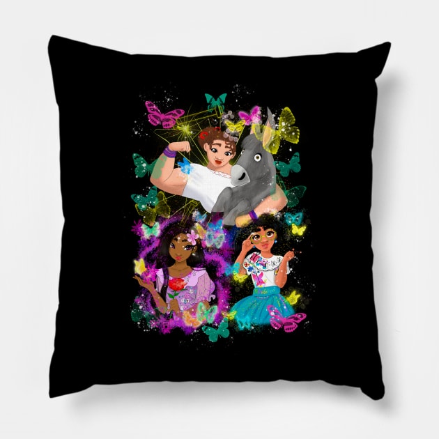 Hermanas colombia Pillow by kakunat