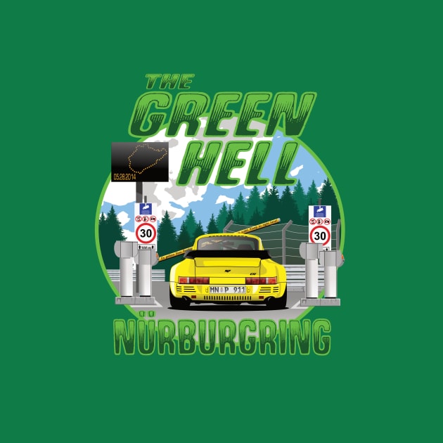 Nurburgring RUF CTR Yellowbird Edition by 8800ag