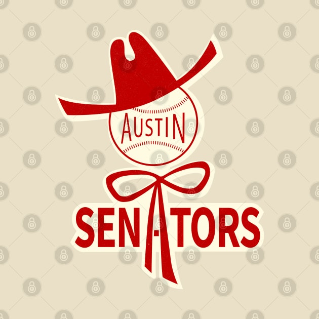 Vintage Austin Senators Baseball 1962 by LocalZonly