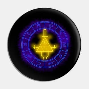 Bill Cipher Symbol Pin