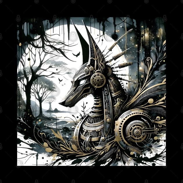 Steampunk Anubis by OddHouse