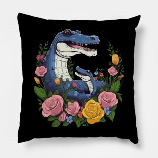 Alligator Mothers Day Pillow