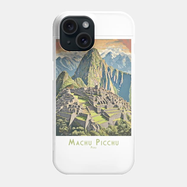 Mystic Machu Picchu in Peru Phone Case by POD24