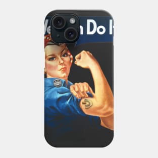 FM Rosie We Can Do It Phone Case