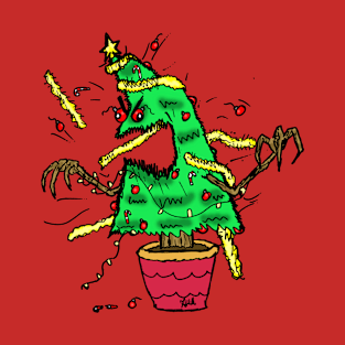 Evil Christmas Tree T-Shirt