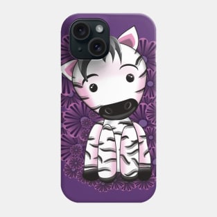 KS Kawaii Character Cebra V 1.1. Phone Case