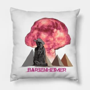 Barbenheimer Barbie Pillow