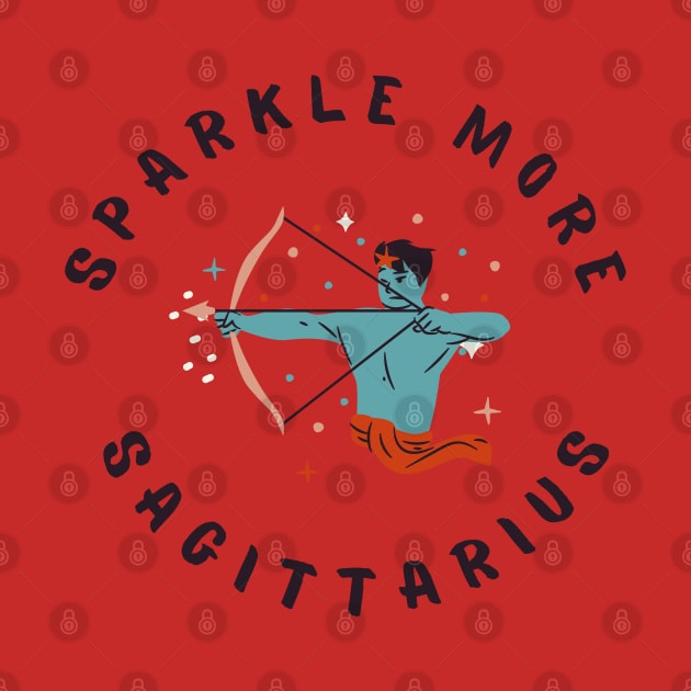 Sparkle More Sagittarius by violetxm