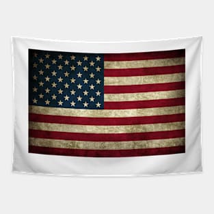 USA Grunge Flag Tapestry