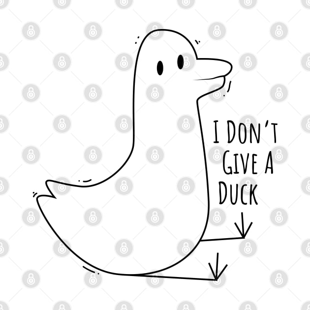 I Don't Give A Duck by syahrilution