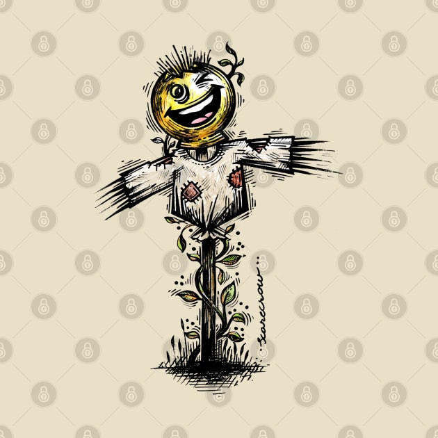 Funny Scarecrow by GeeTee