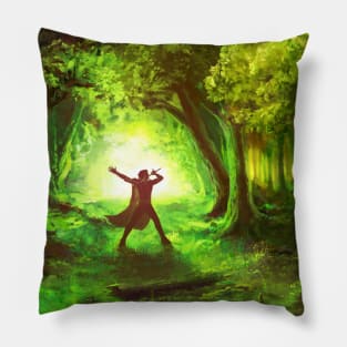 Beautiful Celtic Forest Pillow