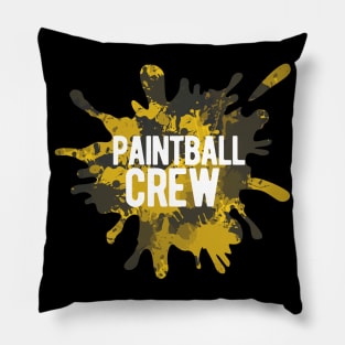 Matching Paintball T-Shirt Cool Fun Sports Game Team Shirt Pillow