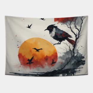 Birds in the morning Tapestry