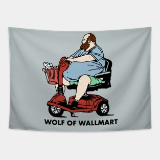 wolf of wallmart Tapestry