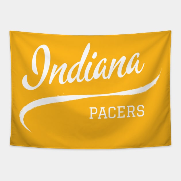 Pacers Retro Tapestry by CityTeeDesigns