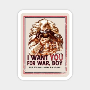 I Want YOU for WAR, BOY Magnet