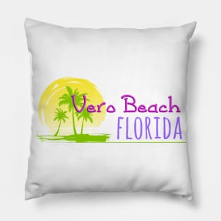 Life's a Beach: Vero Beach, Florida Pillow