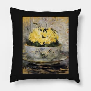 daffodils - Berthe Morisot Pillow
