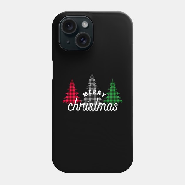 Merry Christmas Phone Case by West 5th Studio