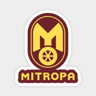 Moped Mitropa Logo (yellow) Magnet