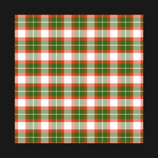 Christmas Plaid Pattern T-Shirt