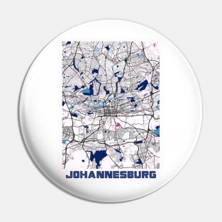 Johannesburg - South Africa MilkTea City Map Pin