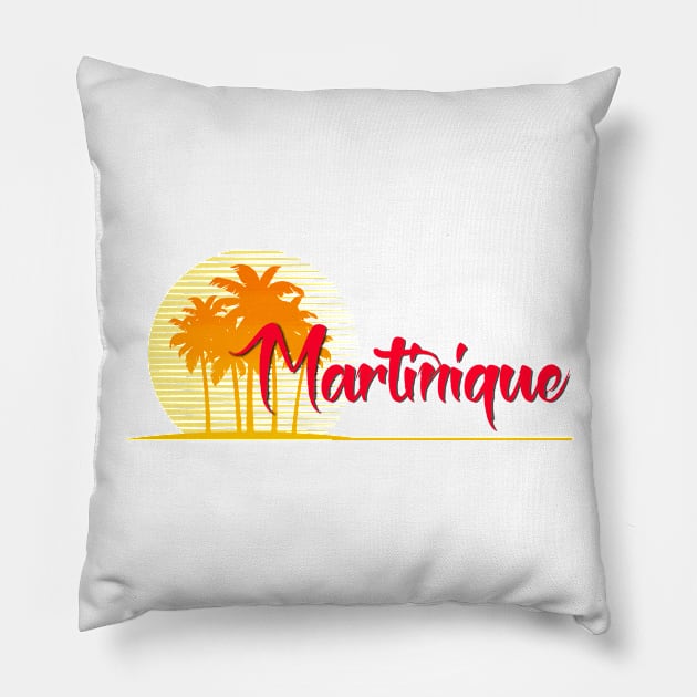 Life's a Beach: Martinique Pillow by Naves