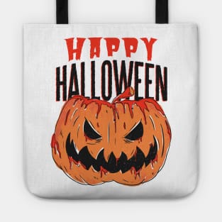 Happy Halloween Pumpkin Tote