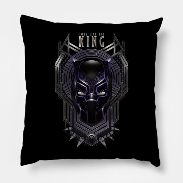 Long Live the King Pillow by ArtofLariz