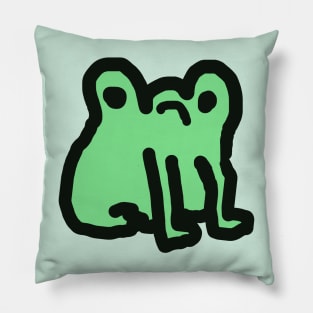 Pouting Frog Pillow