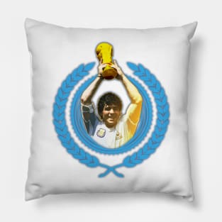 Argentina football fans tshirt Pillow